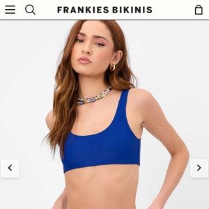 connor rib frankie’s bikini top!!
